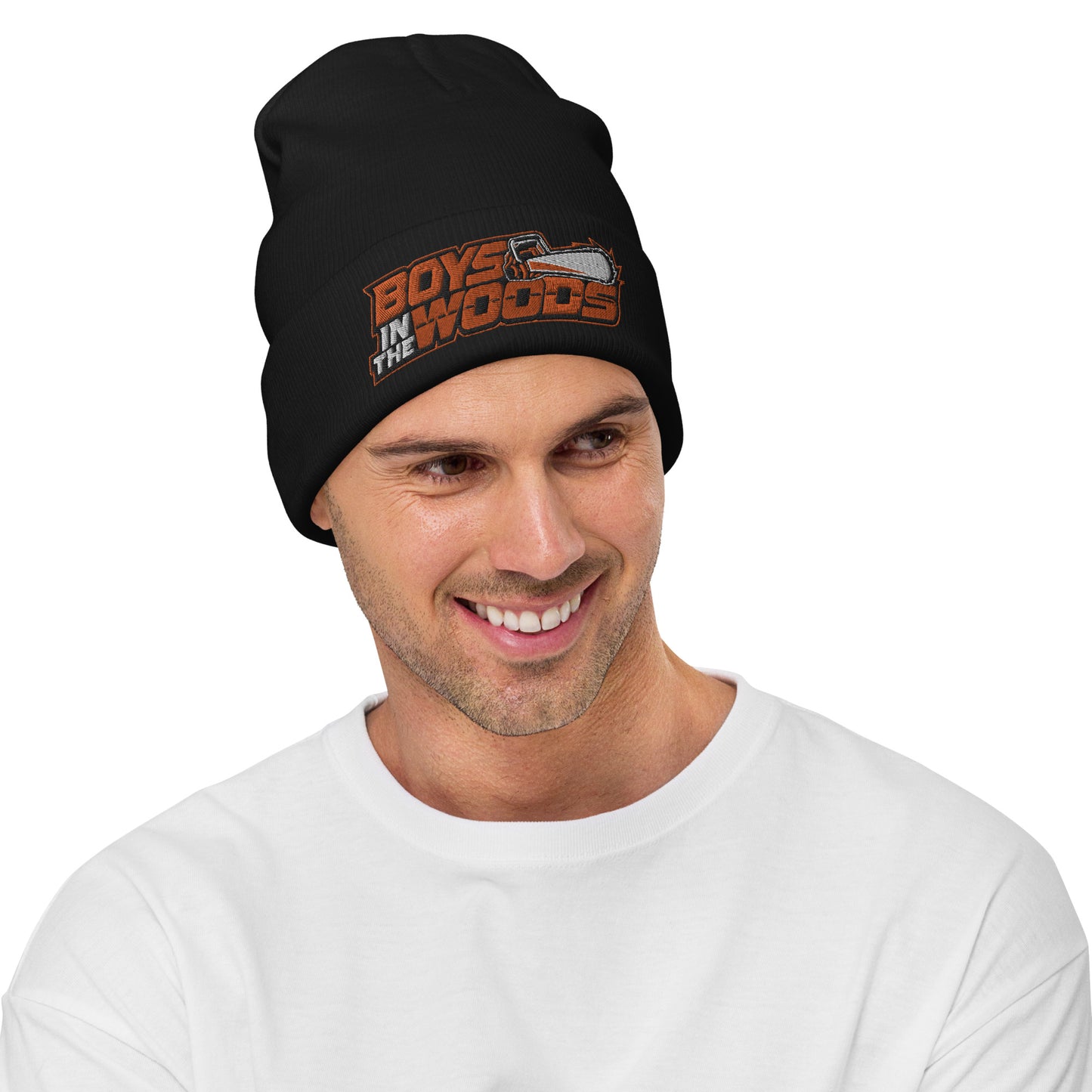 Embroidered "Boys In The Woods" Beanie
