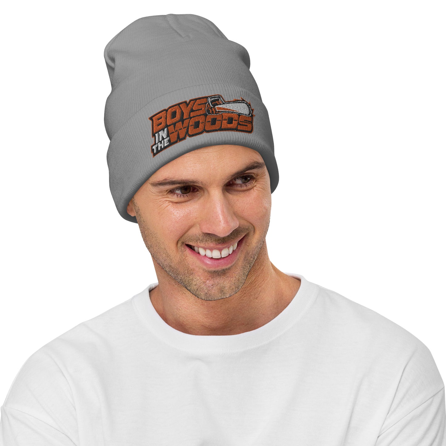 Embroidered "Boys In The Woods" Beanie