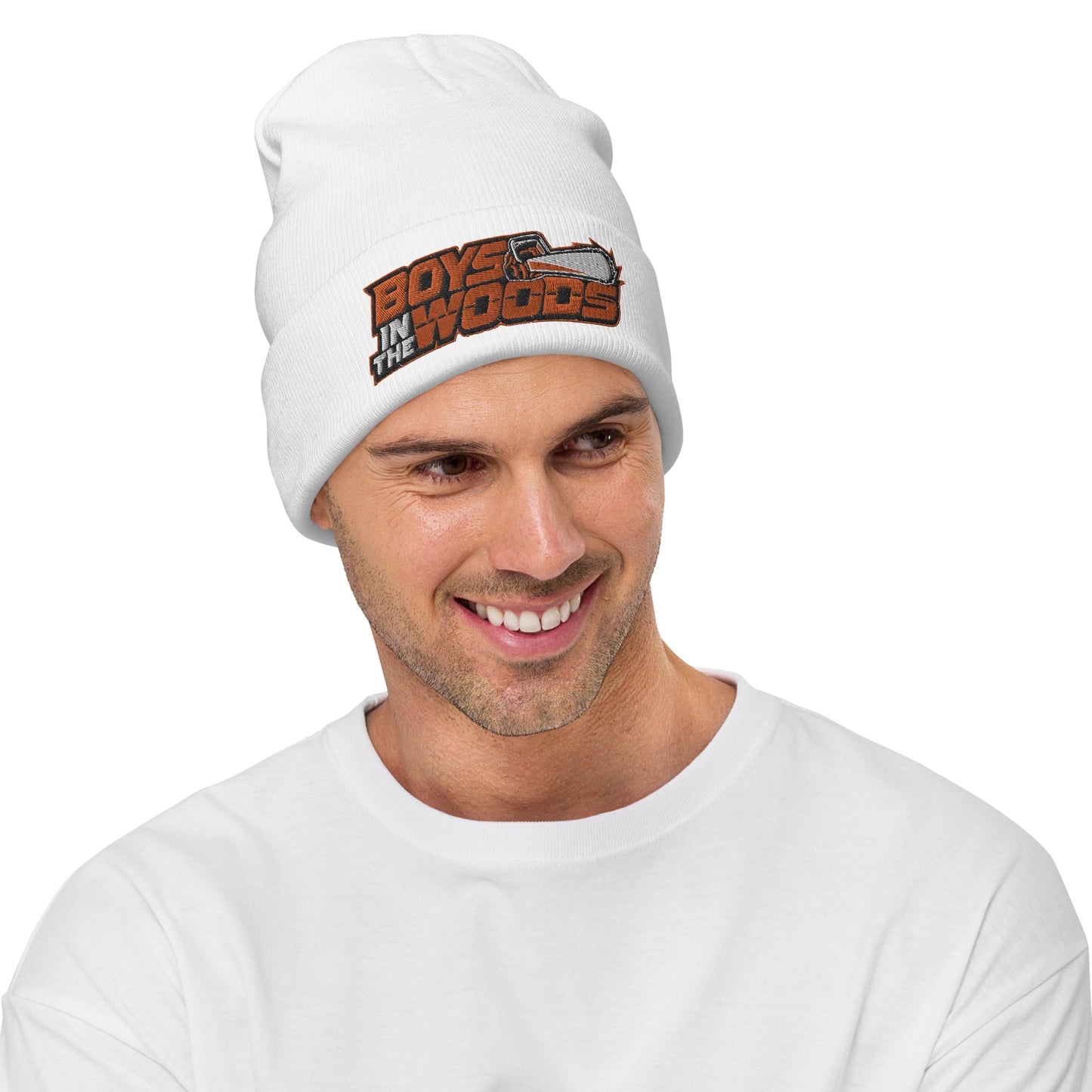 Embroidered "Boys In The Woods" Beanie