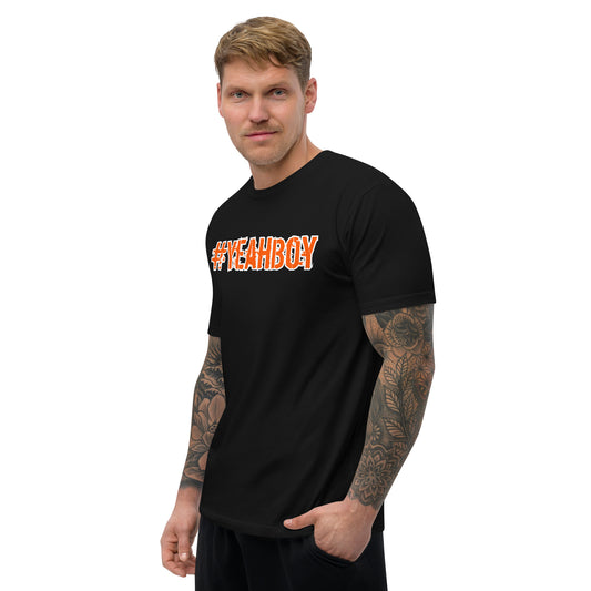 Short Sleeve - Form Fitting "#Yeahboy" T-shirt
