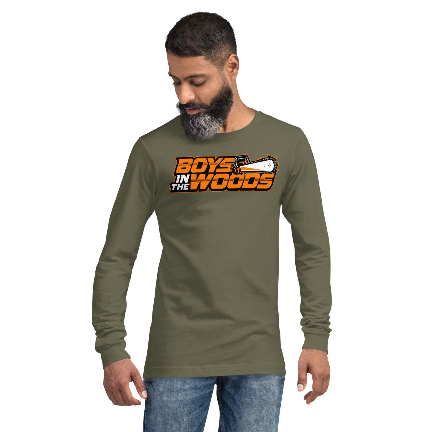 Unisex Long Sleeve "Boys In The Woods" T-Shirt